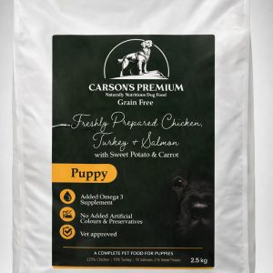 PUPPY – Chicken with Turkey & Salmon,  Sweet Potato and Carrot